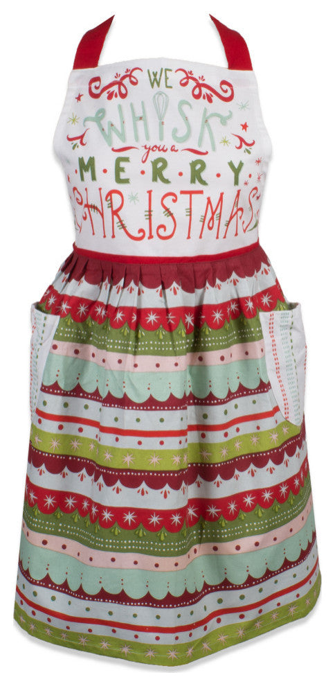 Whisk Merry xmas Skirt Apron