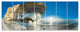 Rock on Olkhon Island in Baikal Lake, Landscape Canvas Print, 83"x32", 7 Panels