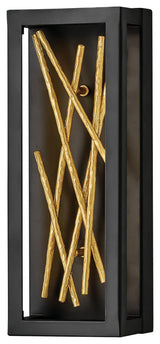 Styx Large LED Sconce in Black