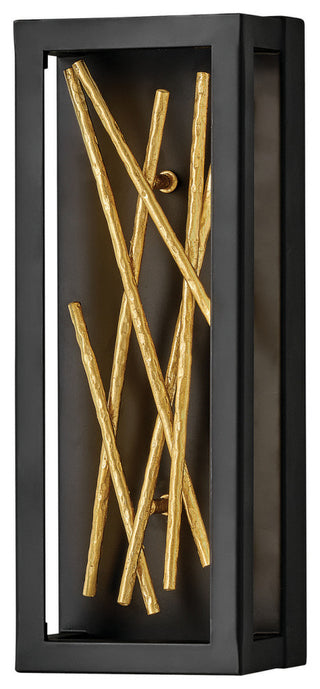 Styx Large LED Sconce in Black