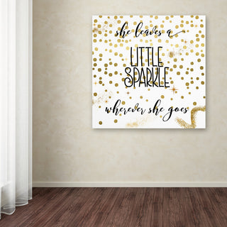 Color Bakery 'Sparkle' Canvas Art, 14x14
