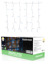 Solar Window Drapelites 42 LED Indoor String Lights