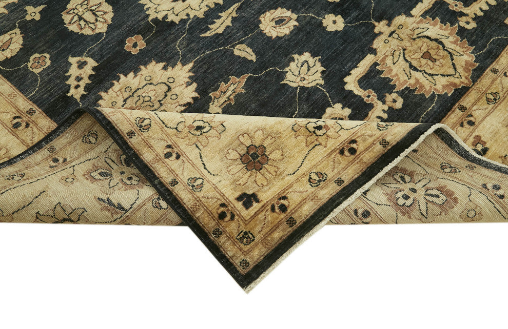 Rug N Carpet - Handmade Oriental 8' 0'' x 10' 3'' Wool Oushak Area Rug