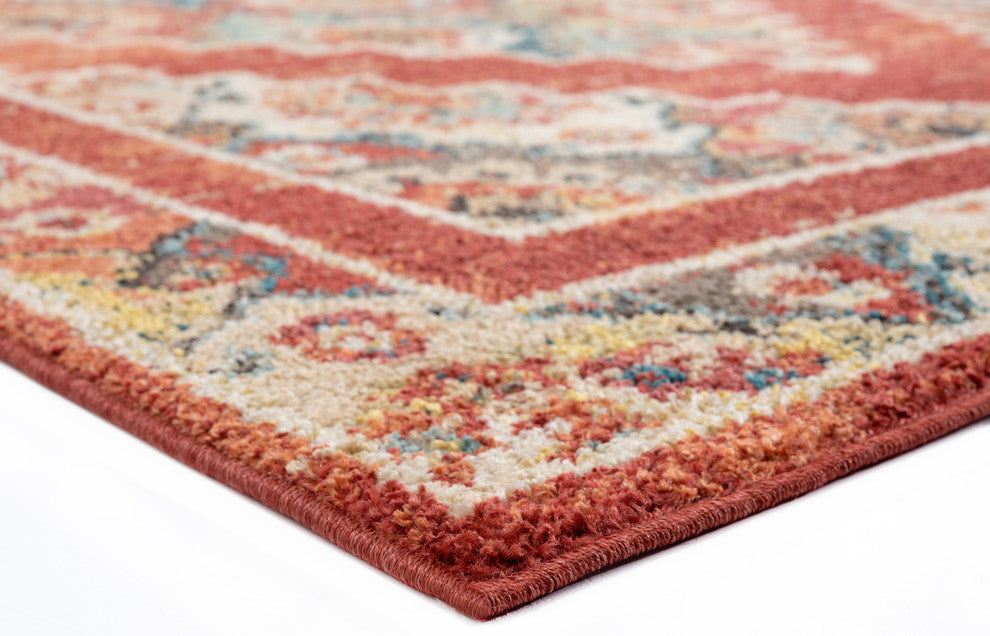 United Weavers Marrakesh Dame Brick Accent Rug 1'10x3'