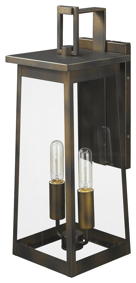 Alden 2-Light Oil-Rubbed Bronze Wall Light
