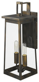 Alden 2-Light Oil-Rubbed Bronze Wall Light