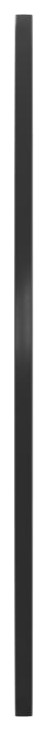 Julianne Round Metal Framed Wall Mirror, Black, 36"