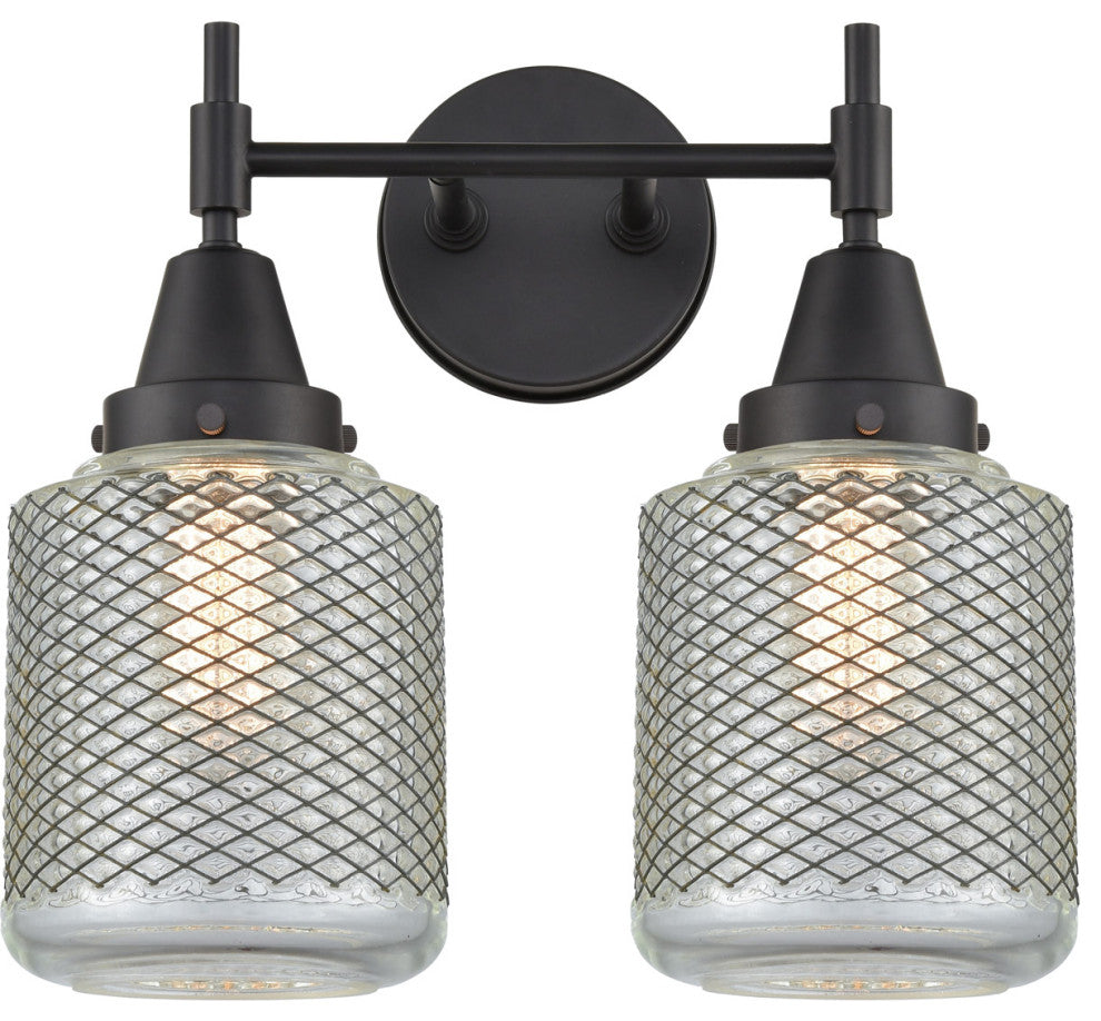 INNOVATIONS LIGHTING 447-2W-BK-G262 Caden 2 Light 17 inch Bath Vanity Light