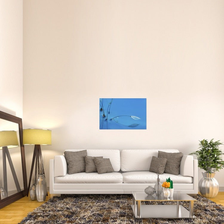 "Blue Water" Stretched Canvas Giclee by Heidi Westum, 36x24"