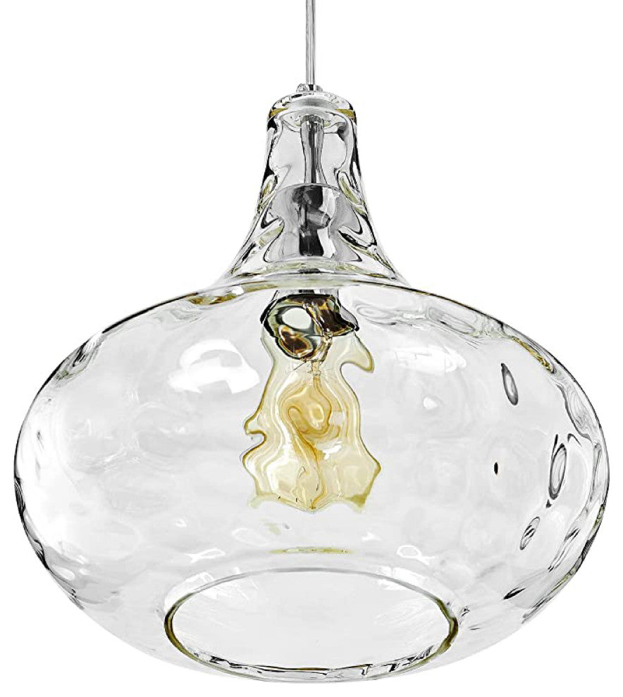 11inc glass pendant light Nickel vintage light fixtures Modern Fixture