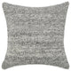 Stella Recycled Fabric Fabric Throw Pillow by Kosas Home, Gray, 26x26