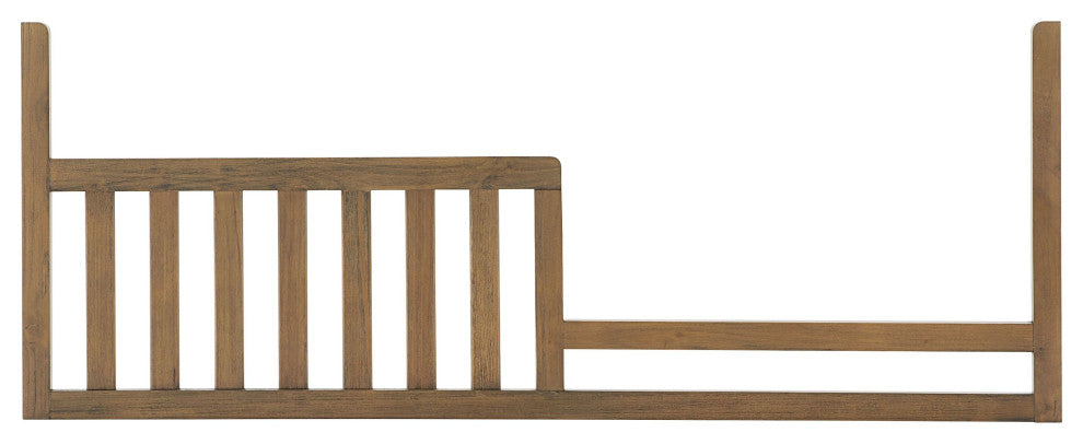 Westfield 55"W Wood Toddler Guard Rail, Harvest Brown