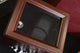 The Brigadier, Single Watch Winder in Solid Cherry.  Featuring 4 winder programs