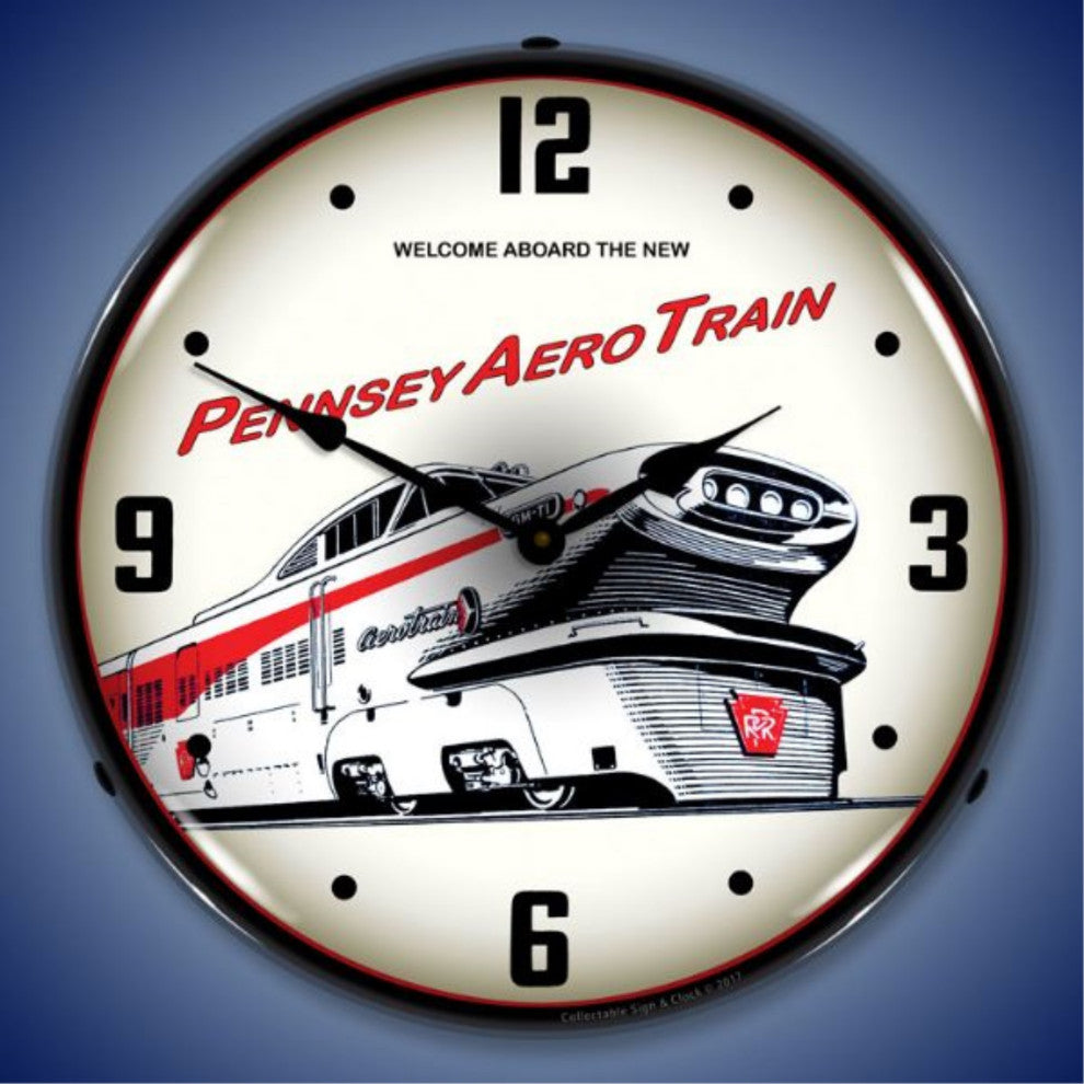 1712821 Pennsey Aero Train Clock