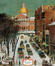 "Park Street, Boston" Painting Print on Canvas by John Falter