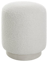 Avila White Ottoman