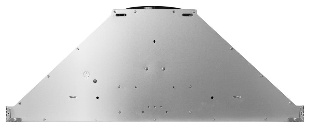 Ductless Wall Mount Range Hood in Stainless Steel with LED Lights