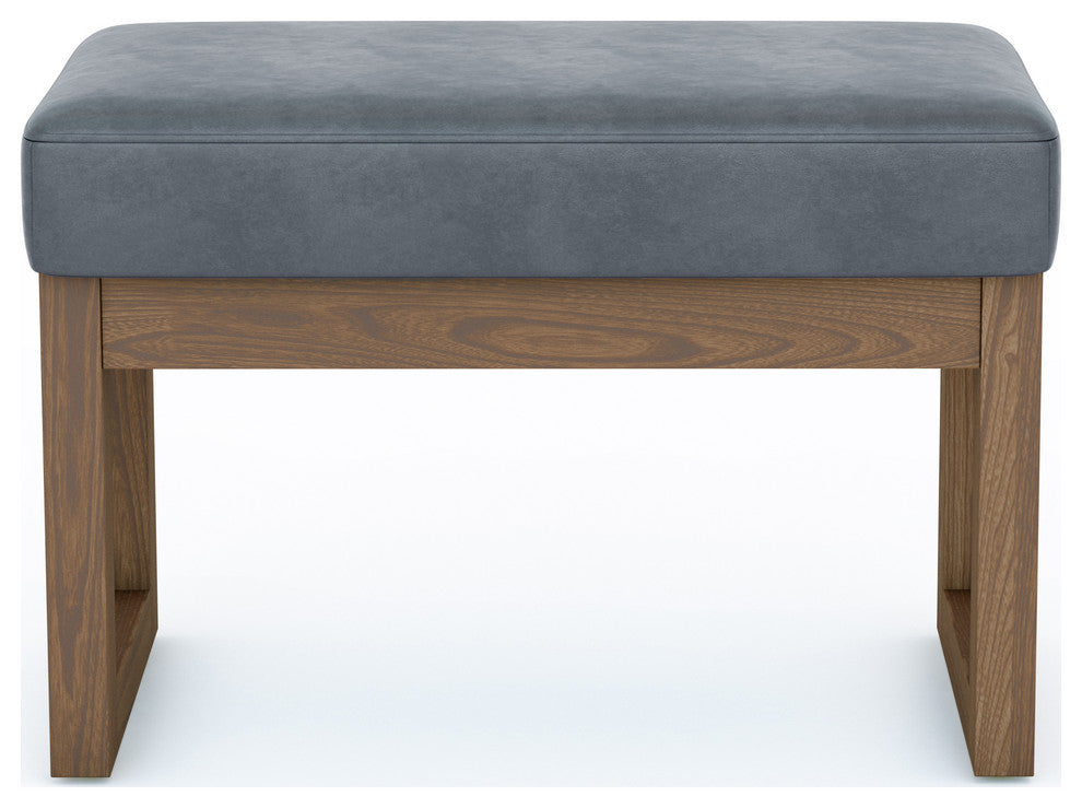 Milltown 26 In Wide Rectangle Footstool Small Ottoman Bench