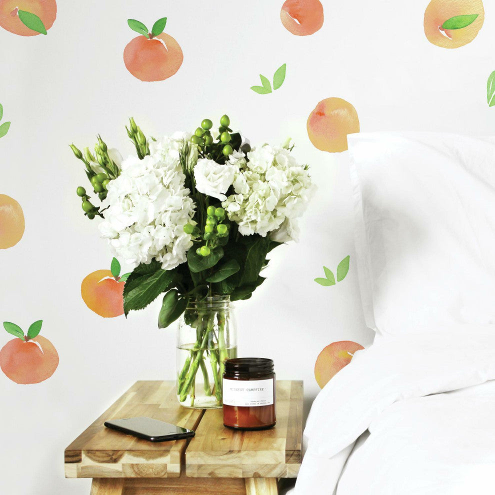 Sweet Peaches Peel And Stick Wall Decals