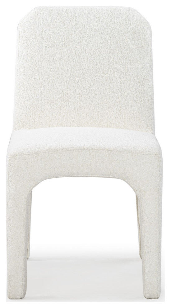 Safavieh Couture Maricelle Boucle Dining Chair, Ivory