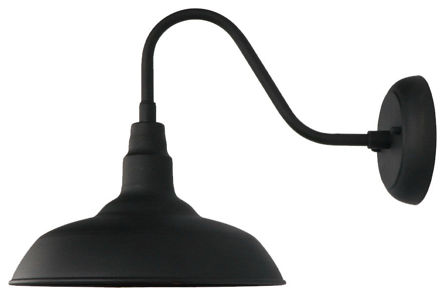 LED Outdoor Barn Lighting, Black