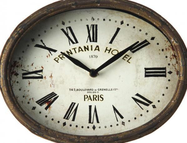 Classic Brass Metal Clock For Timeless Charm