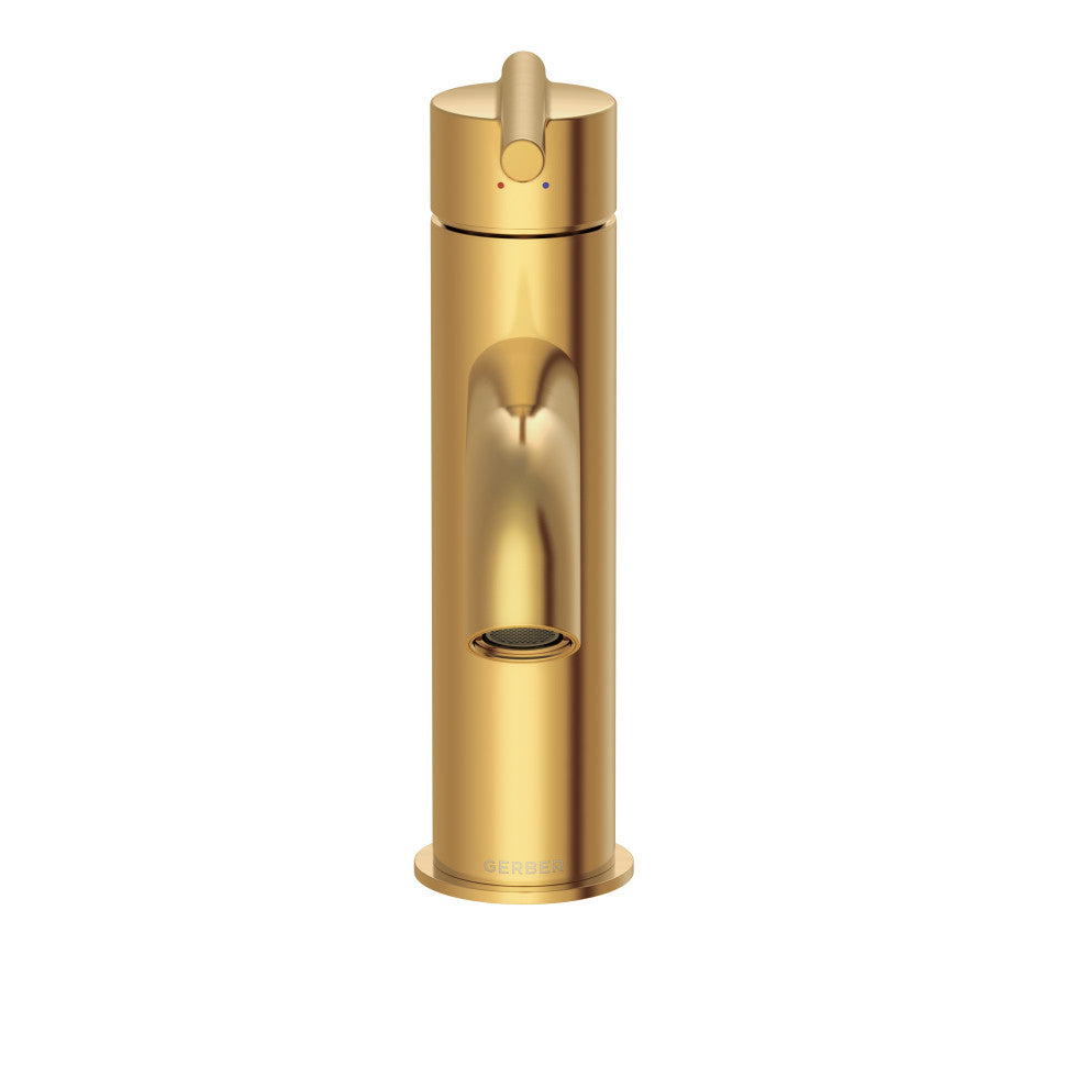 Parma 1H Bath Faucet, Metal Touch Down Drain, Deck Plate, 1.2gpm, Brushed Bronze