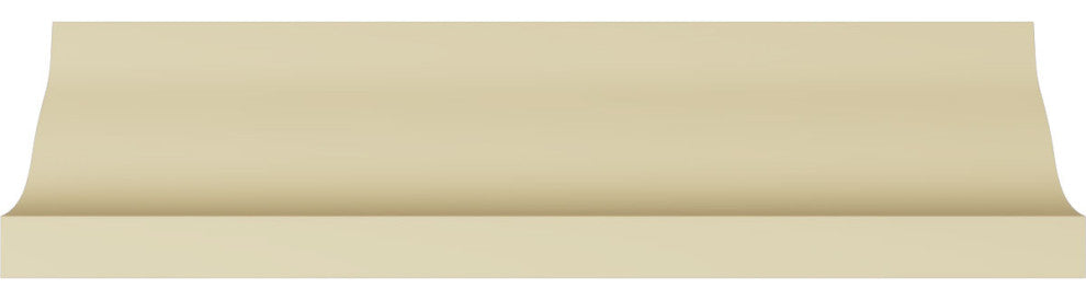 4 1/2"H x 3 1/4"P x 5 1/2"F x 94 1/2"L Devon Crown Moulding