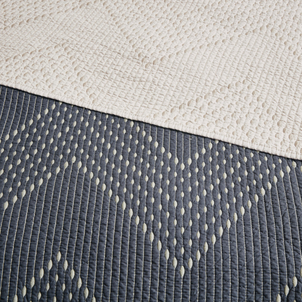 INK+IVY Pomona 3 Piece Coverlet Mini Set, King/California King