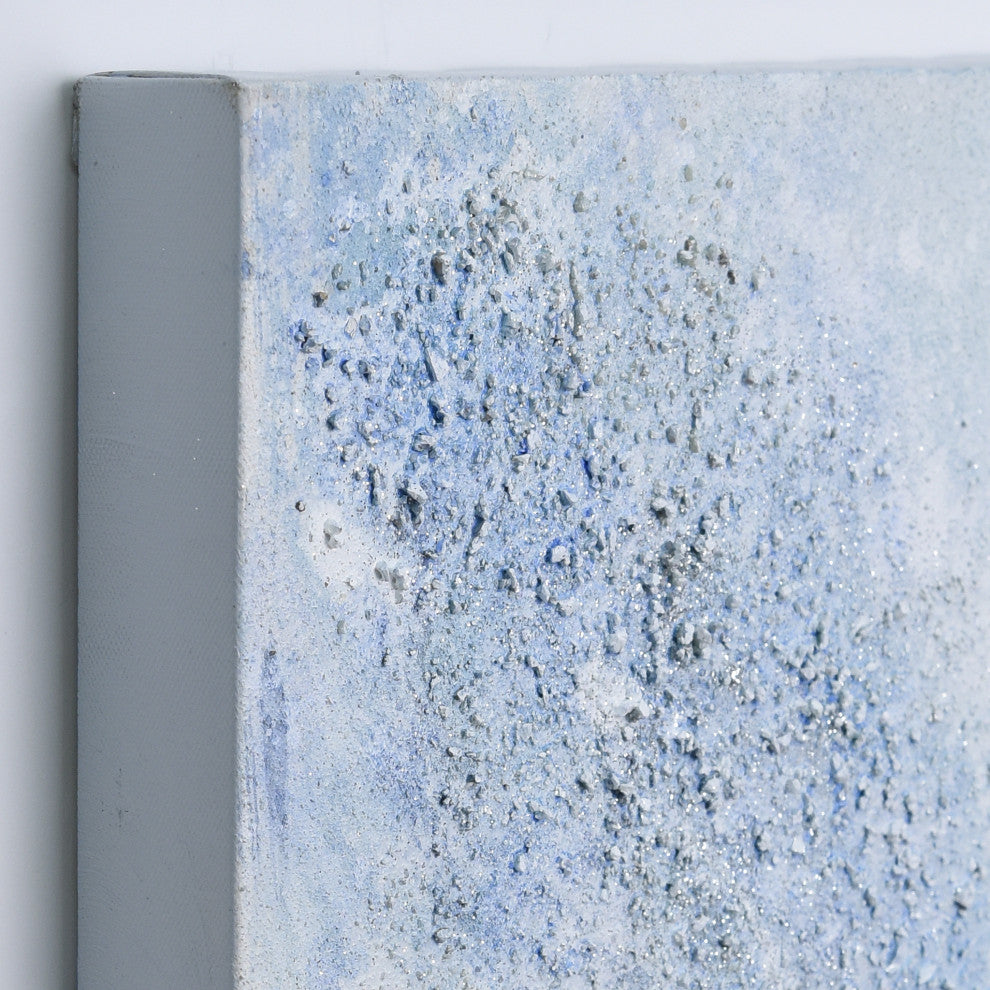 Ocean Elixer Textured Metallic Hand Painted Wall Art by Martin Edwards
