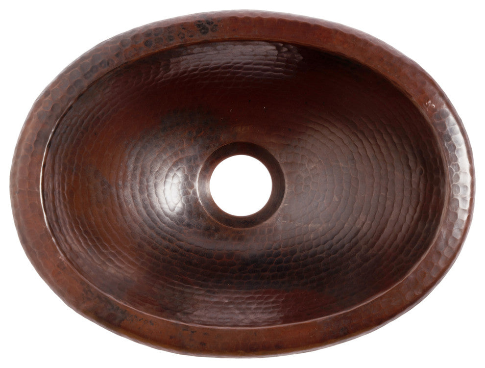 Schrodinger 12" Dual Flex Bathroom Sink in Copper