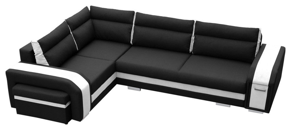 LUCIAN Sectional Sleeper Sofa, Left