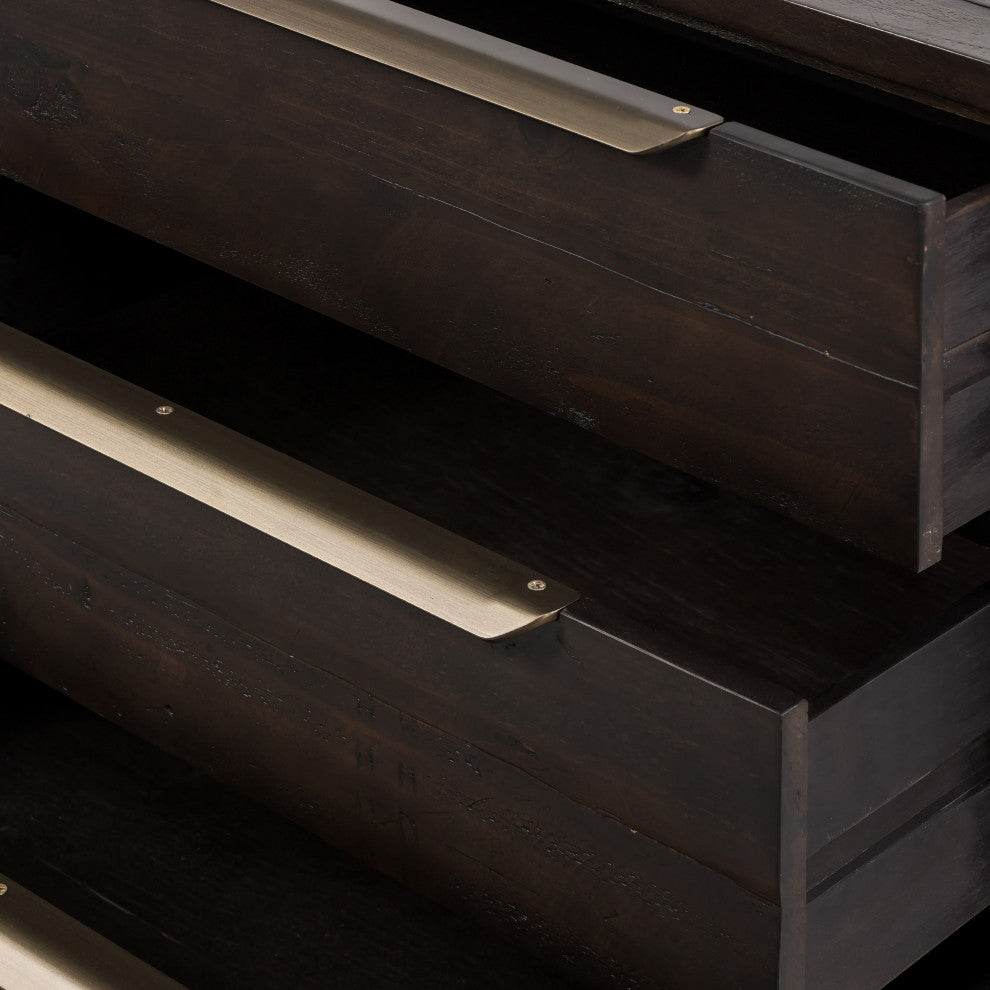 Wyeth 3 Drawer Dresser-Dark Carbon