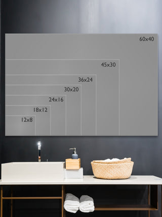 "Laundry Care Guide" Framed Painting Print, 24x16