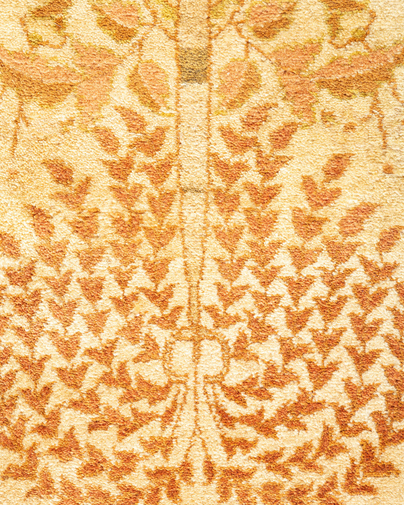 Natalie, One-of-a-Kind Hand-Knotted Area Rug Brown, 6'3"x8'10"