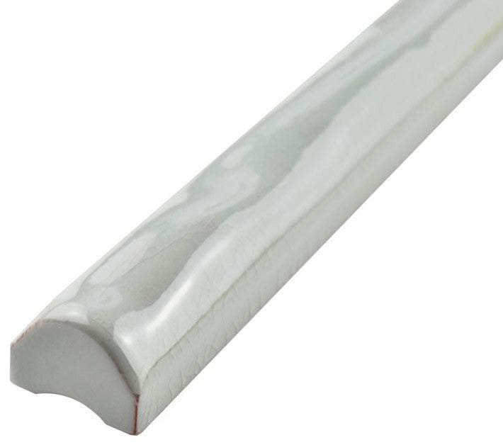 Antic Craquele Soho Ceramic Wall Tile, Torelo Trim