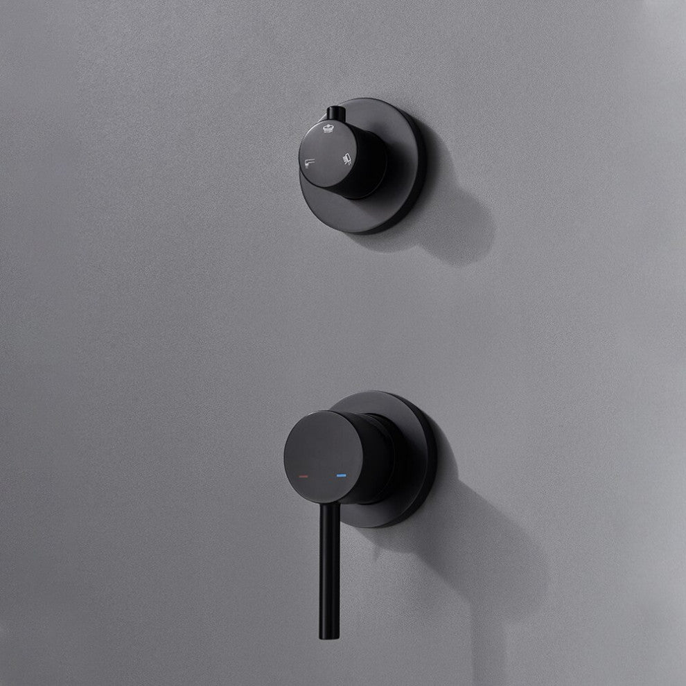 Wasser™ Solid Brass Shower Faucet With Bathtub Faucet
