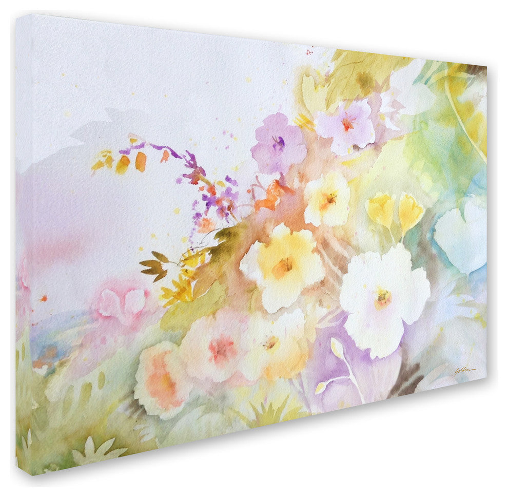 Sheila Golden ''Garden Magic'' Canvas Art, 19x14