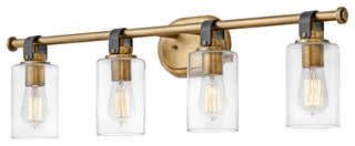 Hinkley Lighting 52884 Halstead 4 Light 32"W Bathroom Vanity - Heritage Brass