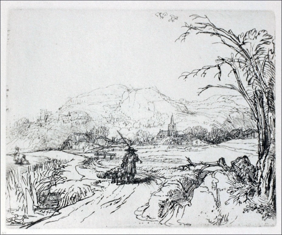 Rembrandt Van Rijn The Sportsman, Gallery Wrapped Canvas Print, 20"x25"
