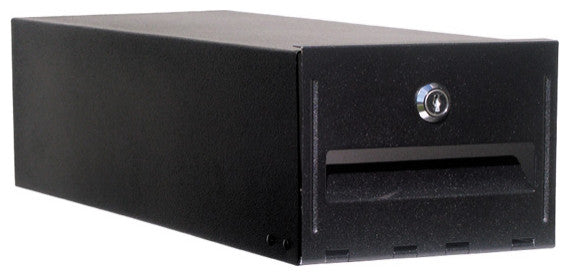 Berkshire Mailbox With Locking Insert and Wellington Post, Black