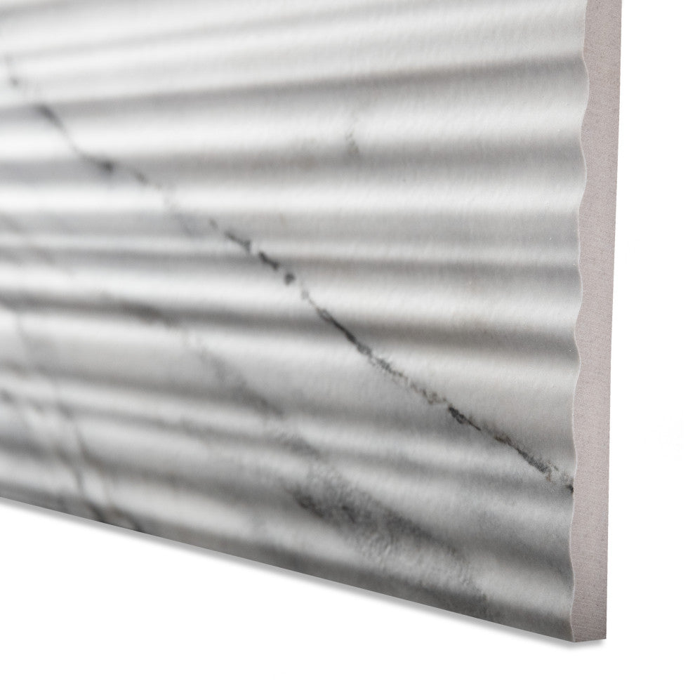 Touche Pleated Deco Zebre Porcelain Floor/Wall Tile