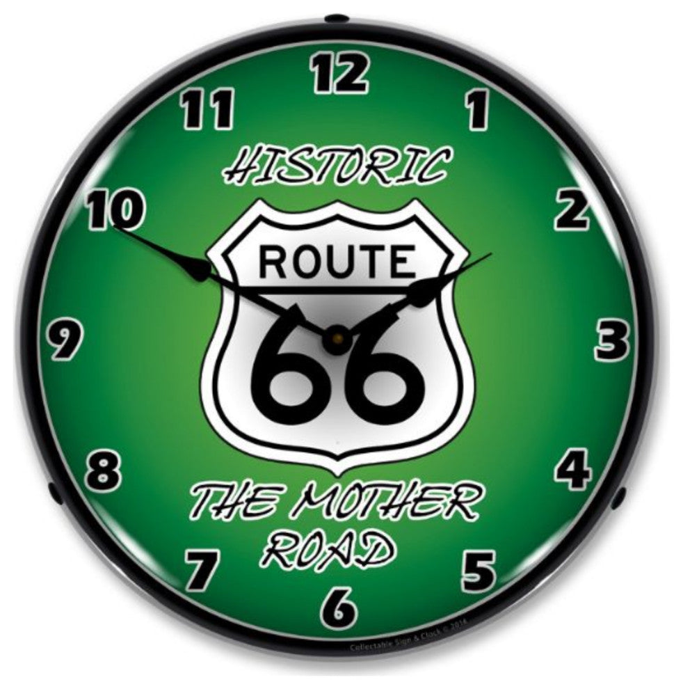 RE1405513 Route 66 The Mother Road Clock