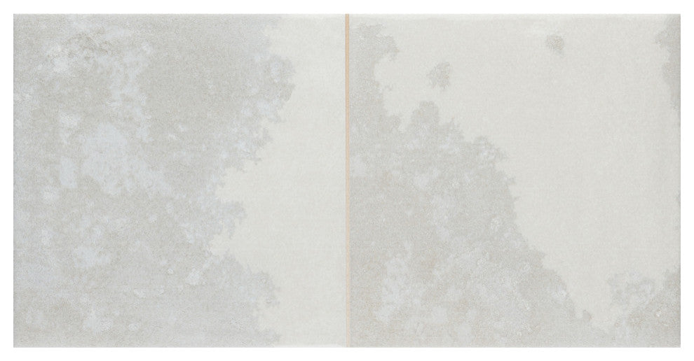 Kings Tradition Square Porcelain Wall Tile Sample, Silver