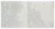 Kings Tradition Square Porcelain Wall Tile Sample, Silver