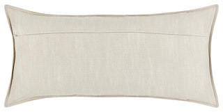 Kosas Home Cheyenne 100% Leather 16x36" Throw Pillow, Chestnut