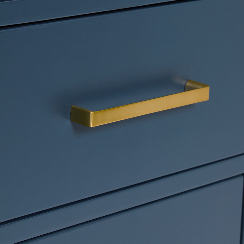 ARIEL Cambridge 42" Single Sink Bathroom Vanity Base Midnight Blue
