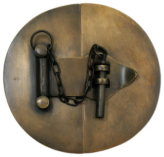 Simple Round Latch With Chain