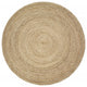 Gray Toned Natural Jute Area Rug