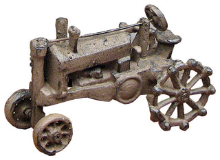 Vintage Cast Iron Tractor